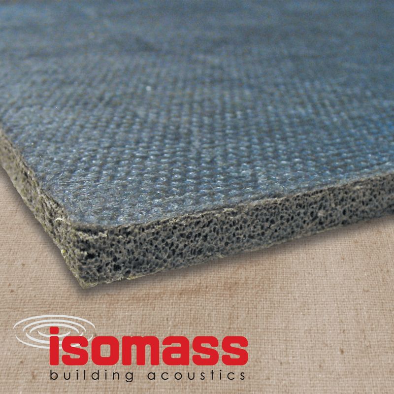 Isomass Isocheck Impact Mat 100 Acoustic Floor - 10m2 | Insulation ...