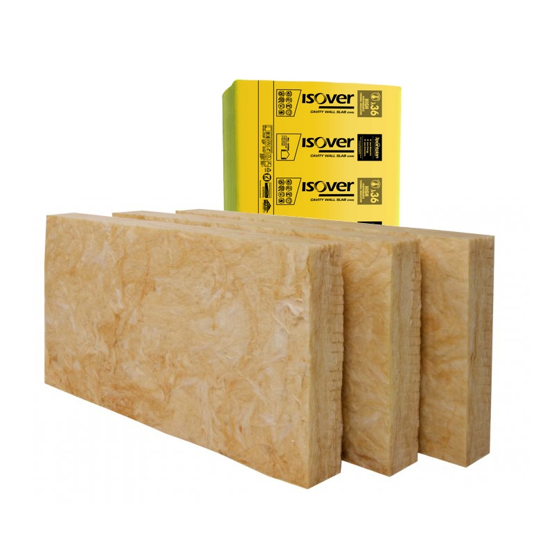 Isover Cavity Wall Slab 32 Full Fill 1.2m x 455mm x 75mm - 5.46m2 Pack