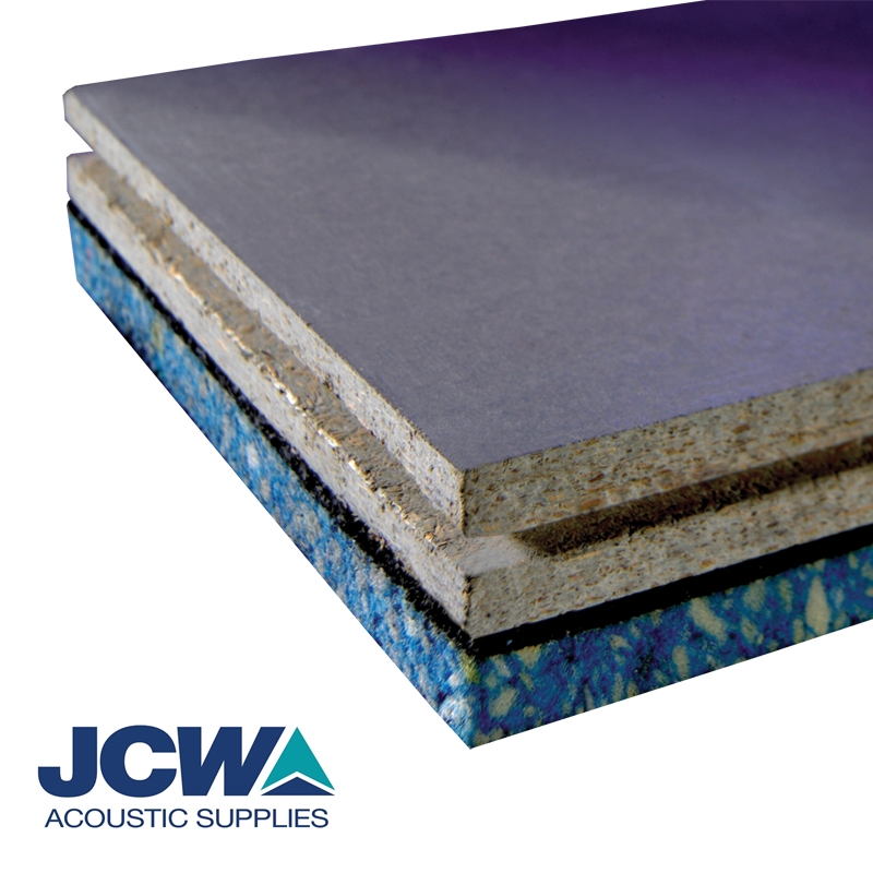 JCW Acoustic Deck 37 Floor Insulation 1.2m x 600mm x 37mm - 14.4m2