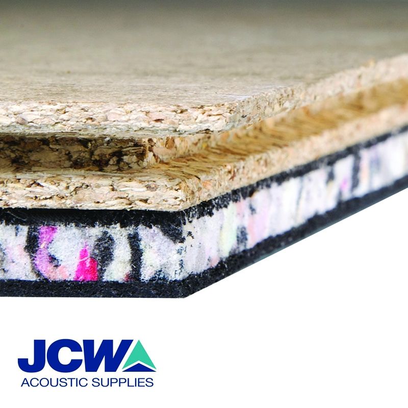 Image of JCW Acoustic Deck 33 for Timber Floors - 2.4m x 600mm x 33mm