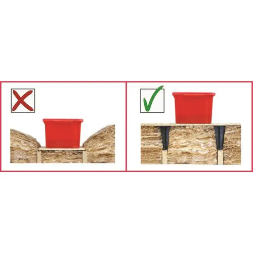 Aislamiento ático Loft Pared Parcialmente Aislada | Foto Premium