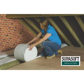 SupaSoft Loft Insulation Roll 100mm x 390mm - 5.85m2