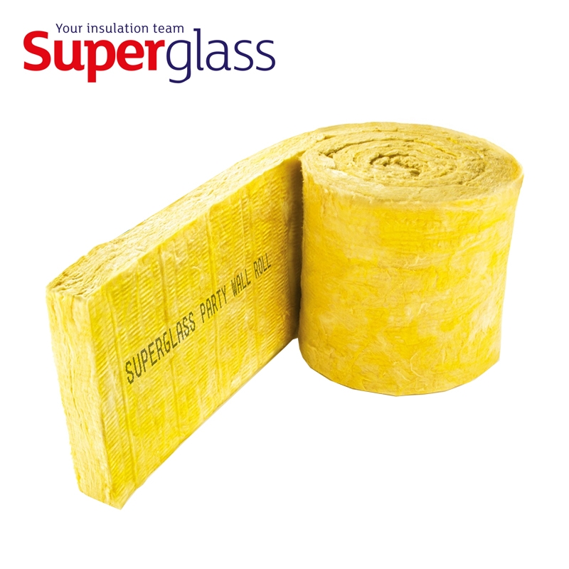 Superglass Party Wall Roll Glass Wool Insulation 75mm - 252.24m2