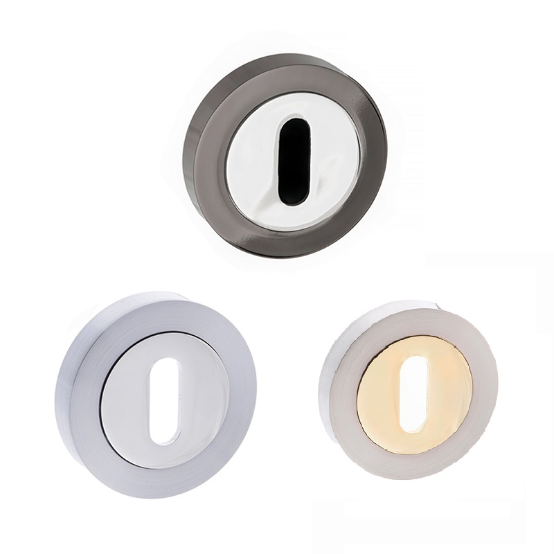 Atlantic Status Euro Escutcheon on Round Rose