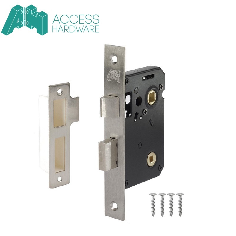 Bathroom Door Mortice Privacy Lock 64mm