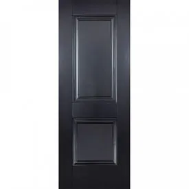 LPD Arnhem 2 Panel Black Primed Internal Door