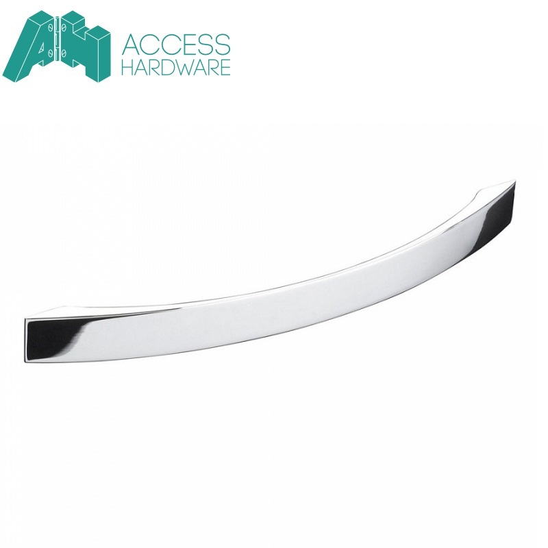 curved-cupboard-door-drawer-pull-handle-in-polished-stainless-steel-160mm