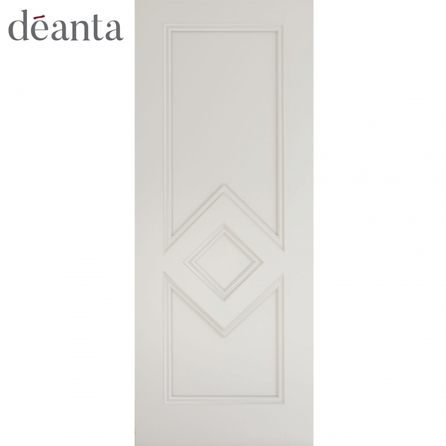 Deanta Ascot White Primed Internal Door