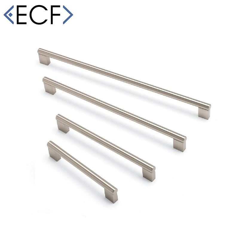 East Coast ARIES Bar Pull Handle in Brushed Nickel 192mm