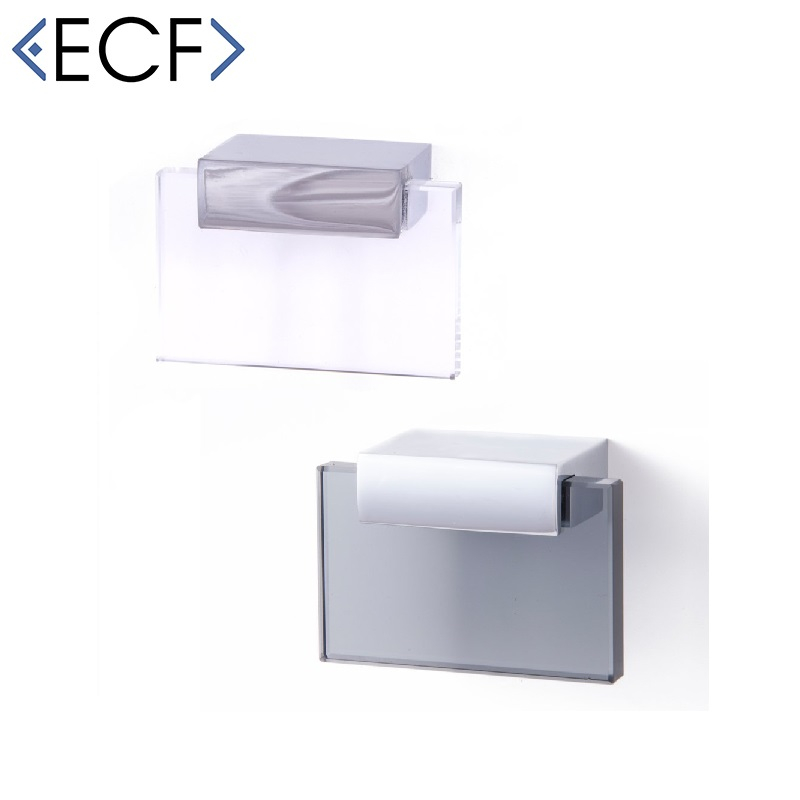 East Coast Expressions SHARD Modern Glass Style Cupboard Door Pull Handle 32mm (CH/CL)