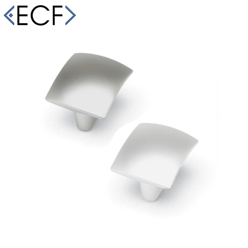 East Coast Chrome SQUARE Cupboard Door Drawer Pull Knob (Polished Chrome)