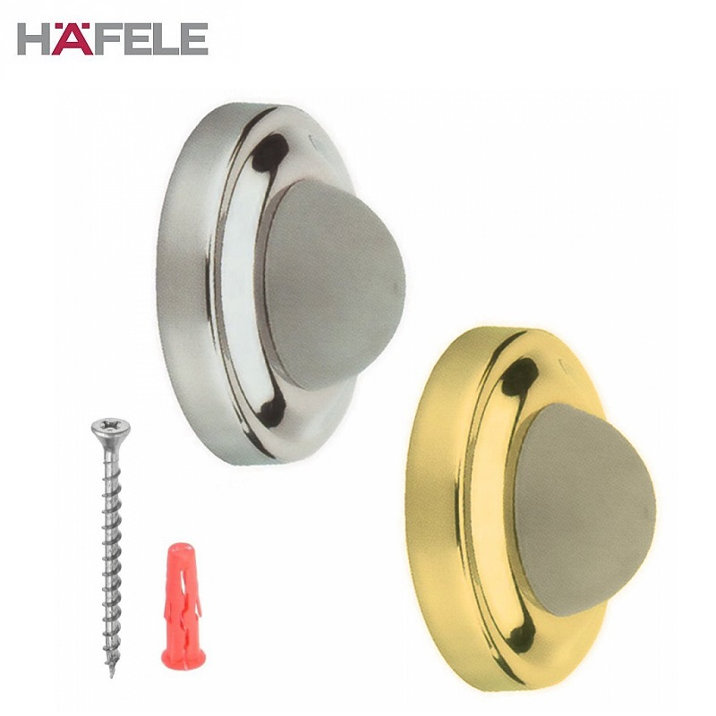 hafele-rubber-ball-wall-bumper-sss-brass