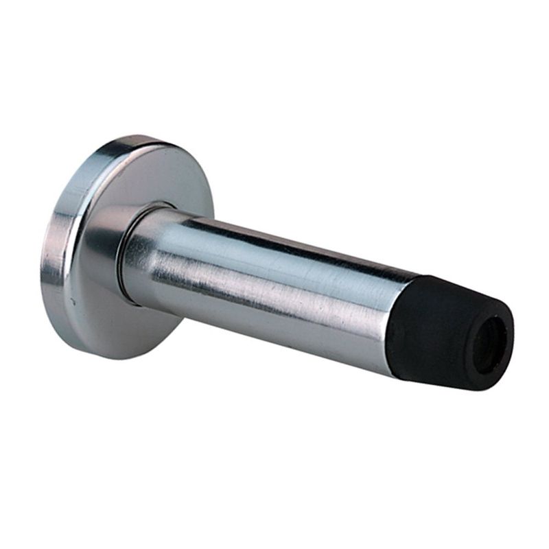 Hafele 6 x Wall Mounted Aluminum and Rubber Door Stop Door Superstore®