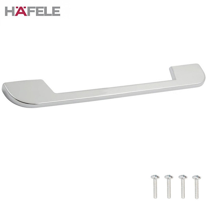 BRONTE Curved Chrome Cabinet Door Pull Handle (199mm)