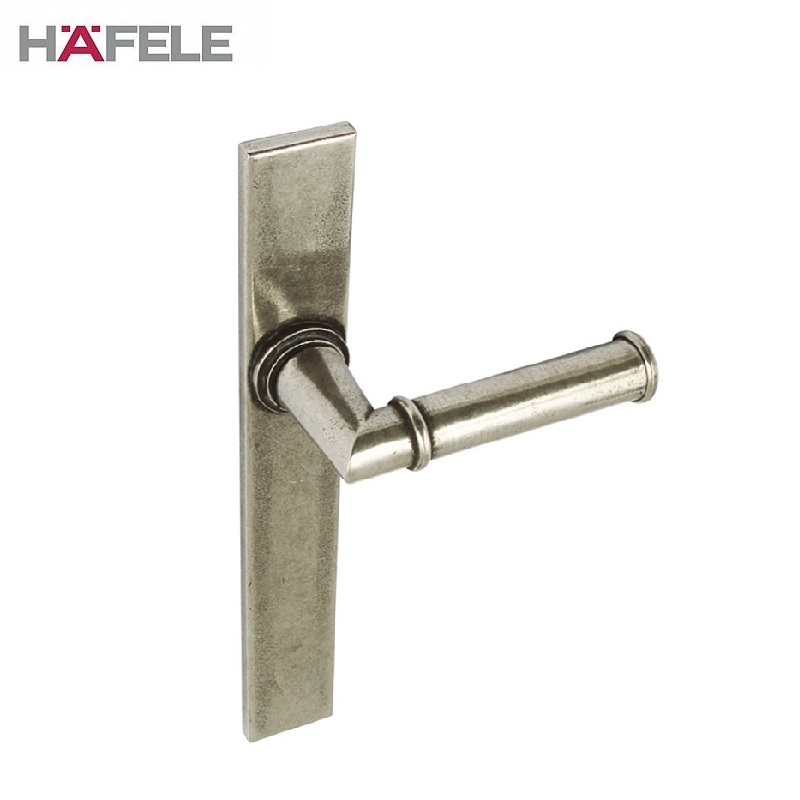 Lamont Lever on Plate Handle Latch 250mm Pewter