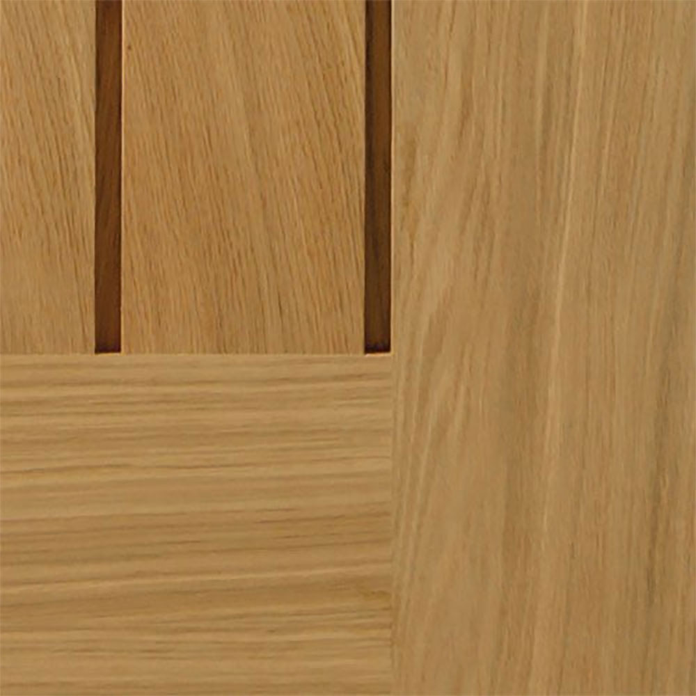 jb kind yoxall pre finished oak cottage internal door close up
