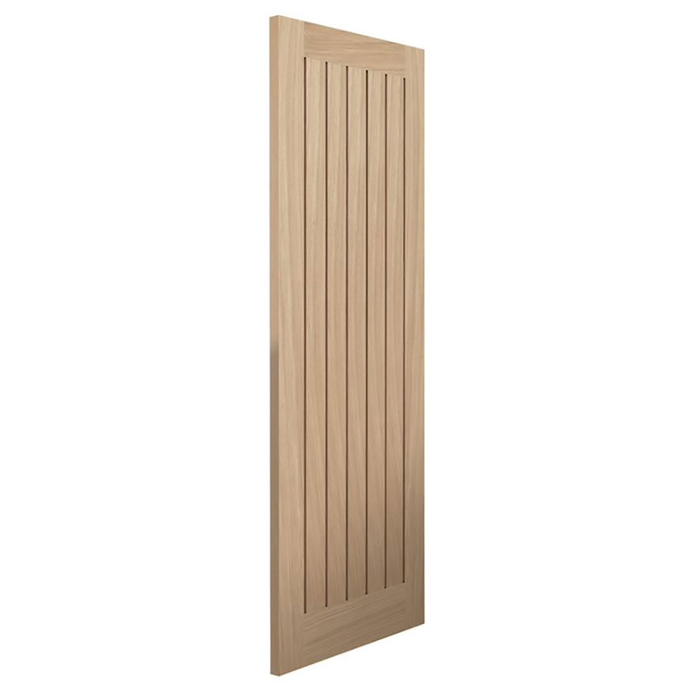 jb kind yoxall unfinished oak cottage internal door angled