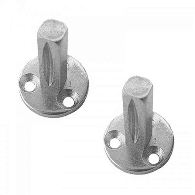 Jedo 2 x Taylor Door Spindles for Round Rose Lever Handles 8mm Door