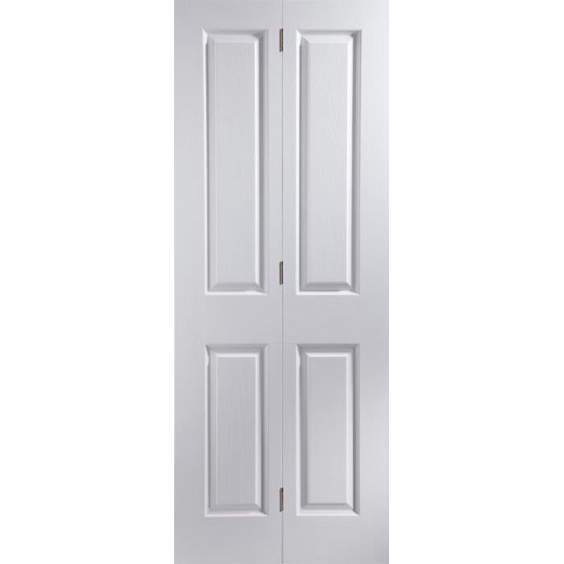 JELDWEN Oakfield 4 Panel White Primed Internal Bifold Door 1981mm x