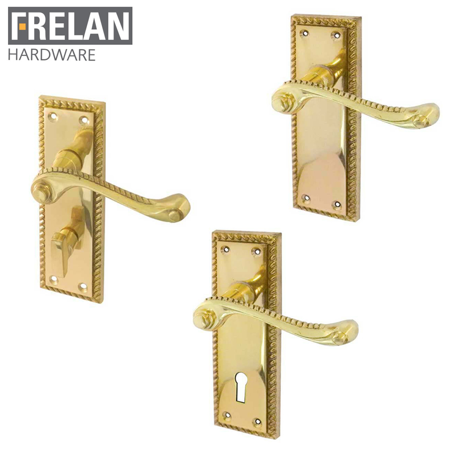 frelan-hardware-georgian-suite-polished-brass-long-plate-lever-door-handle
