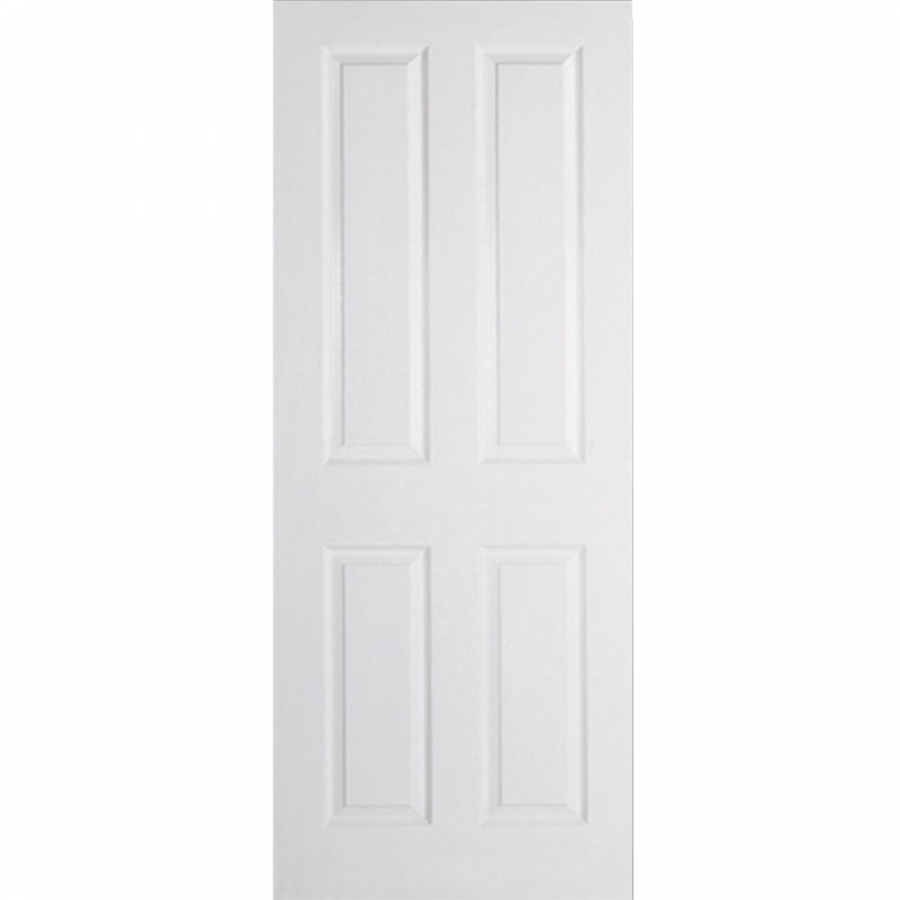 LPD 4 Panel Textured White Primed Internal Door