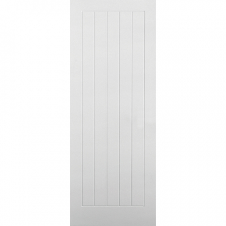 LPD 5 Panel Textured White Primed Internal Door - 1981mm x 610mm (78 inch x 24 inch)