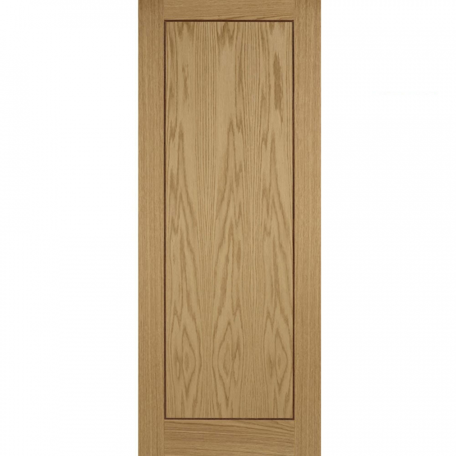 LPD Inlay 1 Panel Fully Finished Oak Internal Flush Door