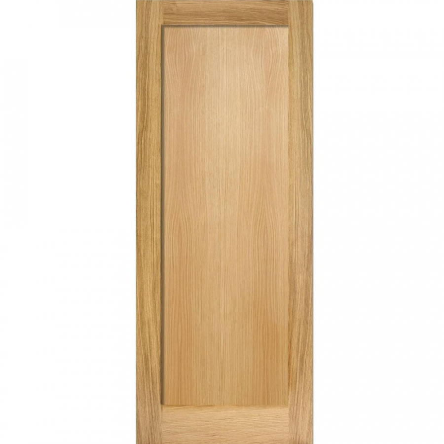 LPD Pattern 10 Panel Unfinished Oak Internal FD30 Fire Door