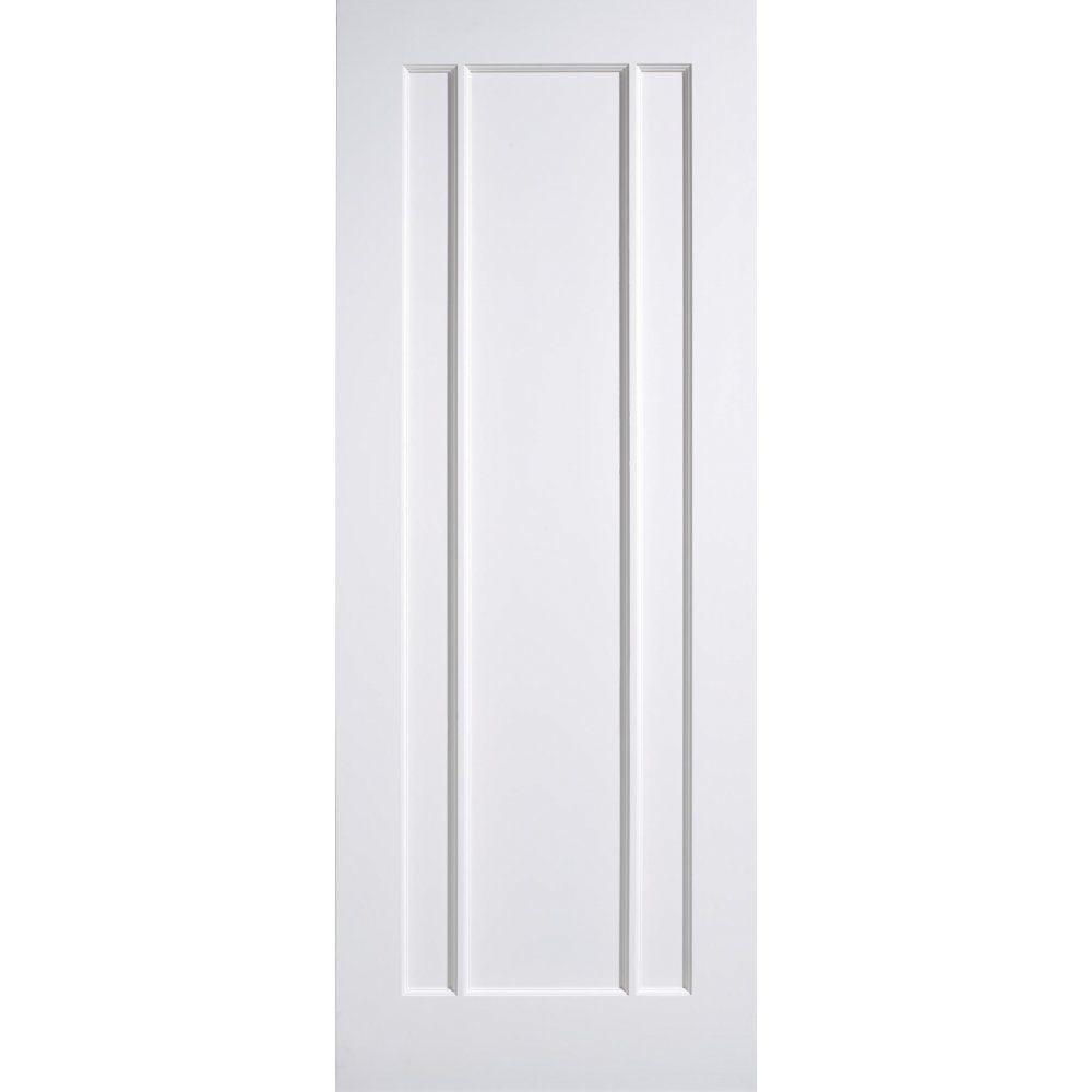 LPD Lincoln Contemporary 3 Panel White Primed Internal Door