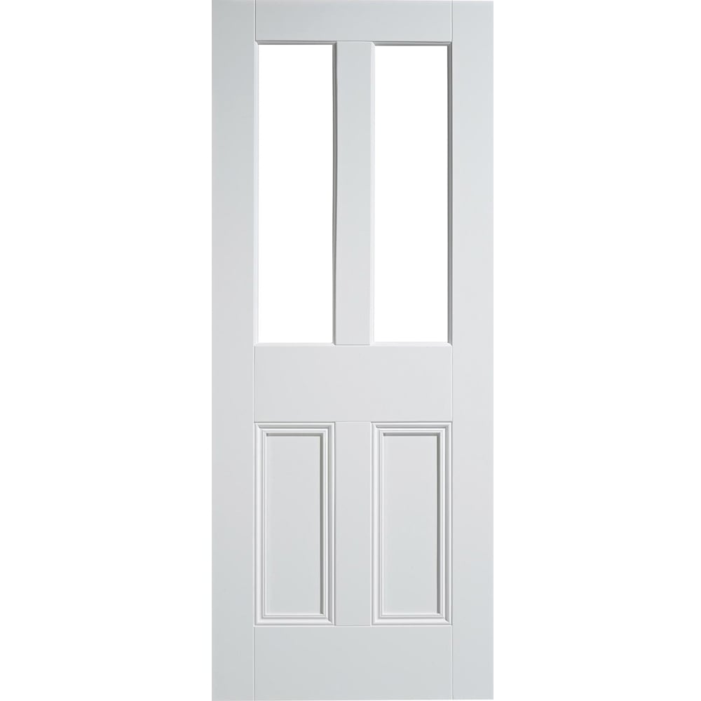 LPD Internal White Primed MALTON Traditional Unglazed Door