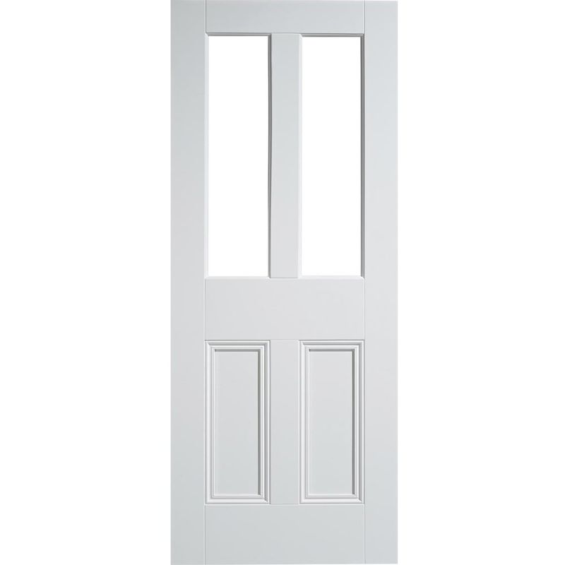 LPD Malton White Primed Unglazed Internal Door - 1981mm x 838mm (78 ...