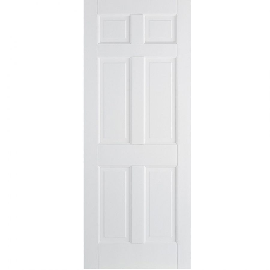 LPD Regency 6 Panel White Primed Internal Door