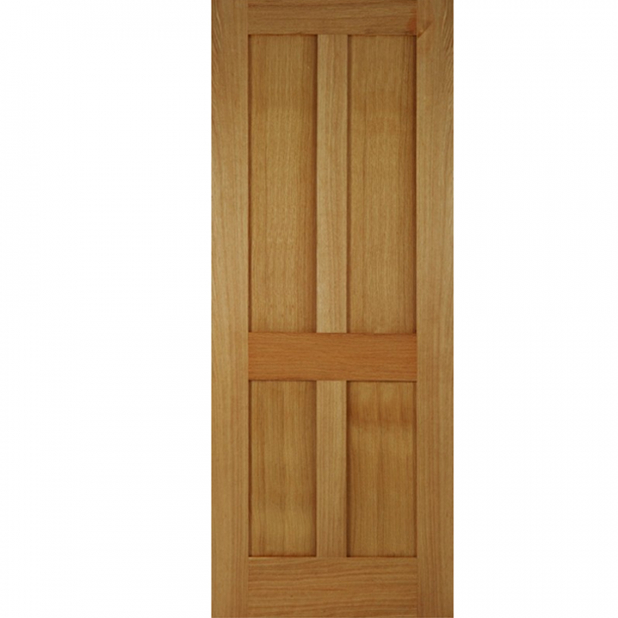 Mendes Bristol Internal Oak Unfinished Shaker 4 Panel Door