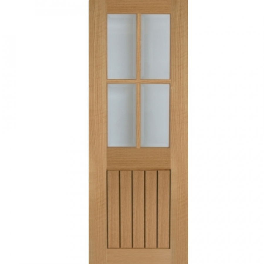 Mendes Mexicano Internal Un-Finished 4 Light Glazed Door