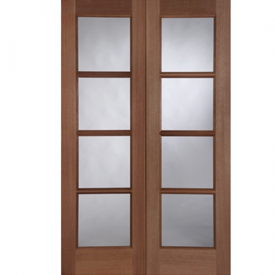 Mendes External Hardwood External Pattern 70 Unglazed Front Door Pair