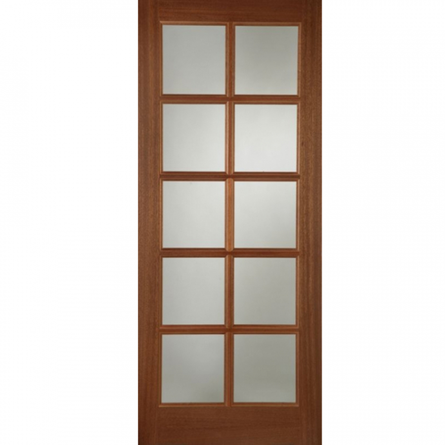 Mendes External Hardwood Pattern SC Unglazed Front Door