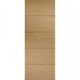 LPD Lille Fully Finished Oak Internal Flush FD30 Fire Door