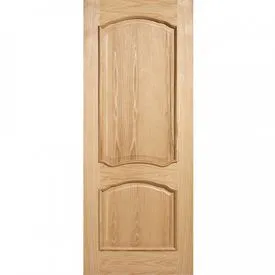 LPD Louis RM25 Panel Unfinished Oak Internal Door