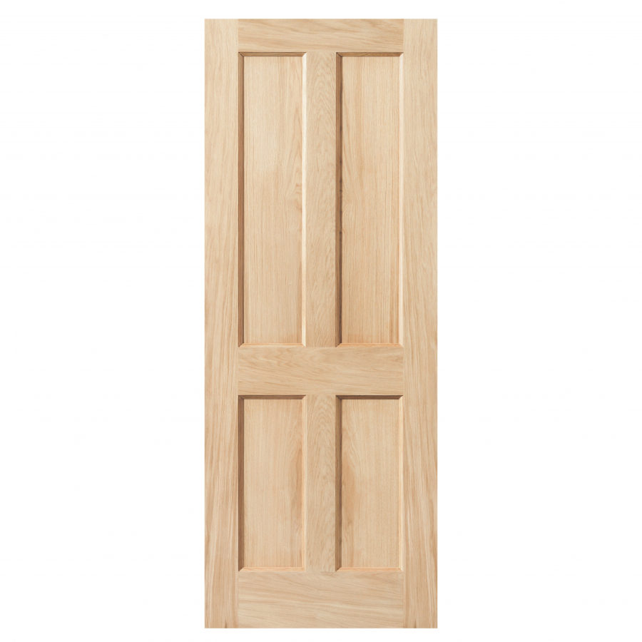 JB Kind Derwent Panel Unfinished Oak Internal FD30 Fire Door