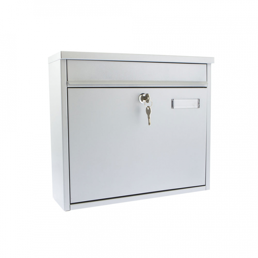 Sterling Ouse Silver Post Box | Door Superstore®
