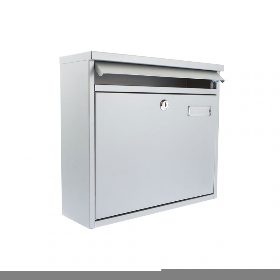 Sterling Ouse Silver Post Box | Door Superstore®