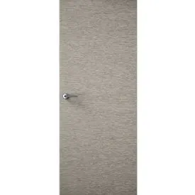 Premdor Light Grey Grained Flush Internal Door