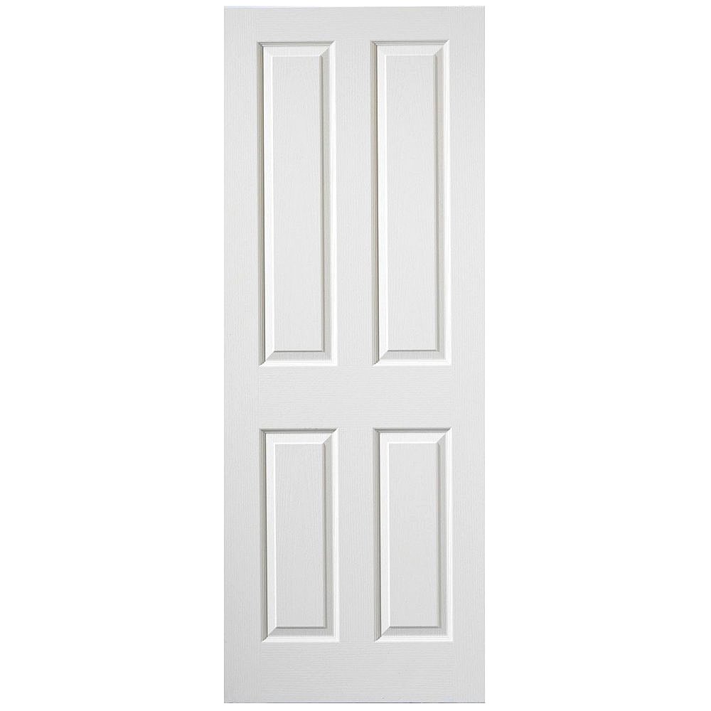 Premdor White Primed 4 Panel Textured FD30 Fireshield Door