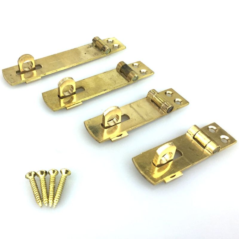 Securit Brass Hasp & Staple (63mm) Door Superstore®