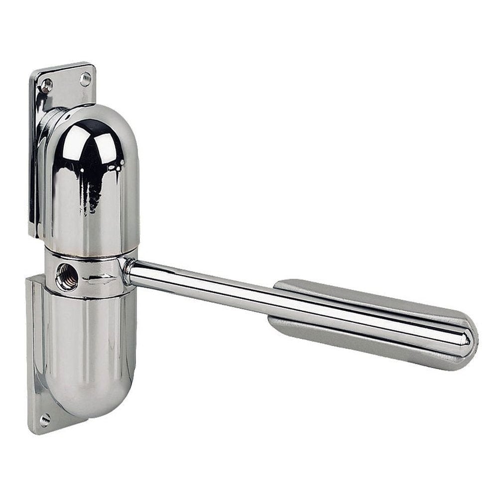 Sterling Surface Mounted Spring Door Closer (Max 68kg) Polished Chrome ...