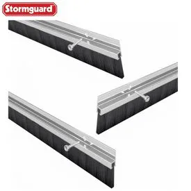 Stormguard Draught Excluder Brush Seal for Garage Door (2514mm - 3 x 838mm lengths)