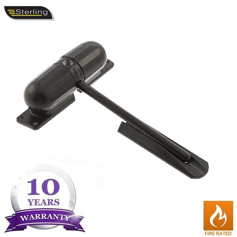 Surface Mounted Spring Loaded Indoor/Outdoor Door Gate Closer (Max 68kg)