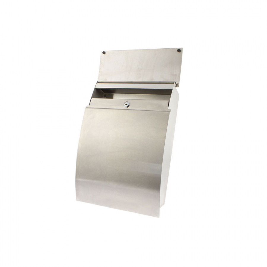 Sterling Tweed Stainless Steel Post Box | Door Superstore®