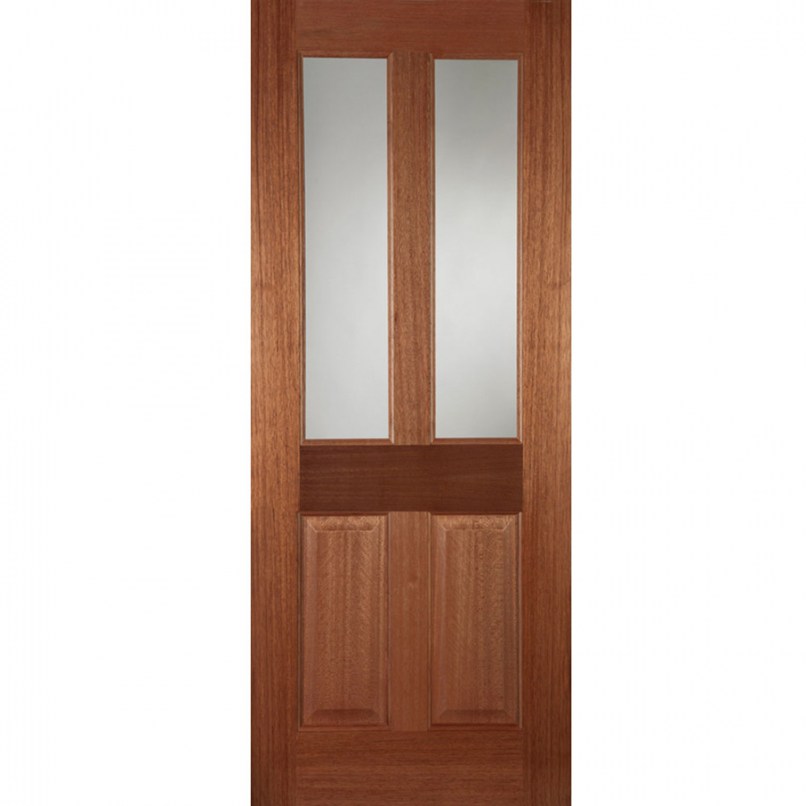 Mendes External Hardwood Edwardian Unglazed Front Door