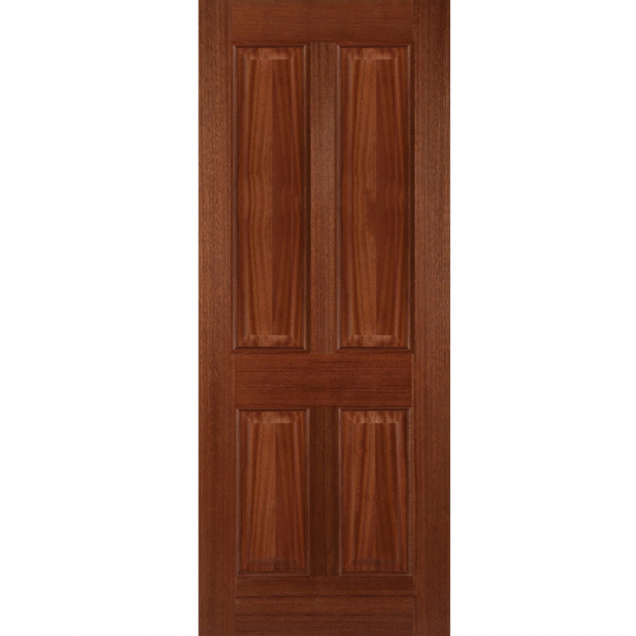Mendes External Hardwood Colonial 4 Panel Front Door